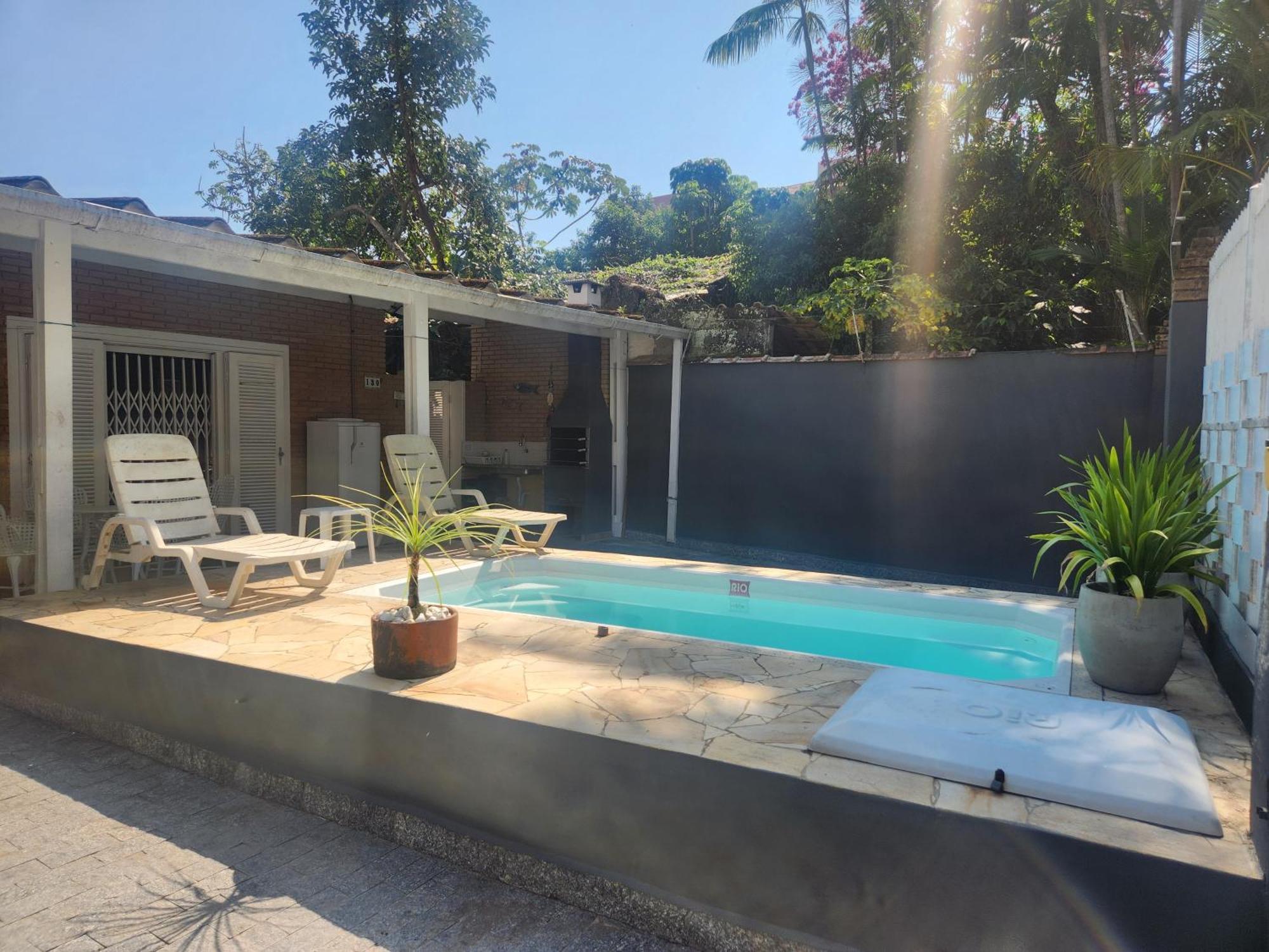 Casa No Tenorio Com Piscina Ubatuba Eksteriør bilde