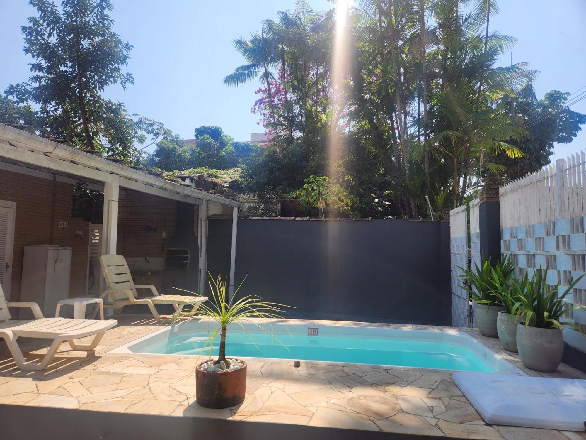 Casa No Tenorio Com Piscina Ubatuba Eksteriør bilde